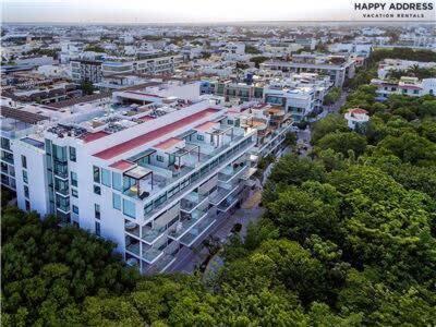 Trendy 1 Bedroom Apartment In Cruz Con Mar Brand New Building Плая дел Кармен Екстериор снимка