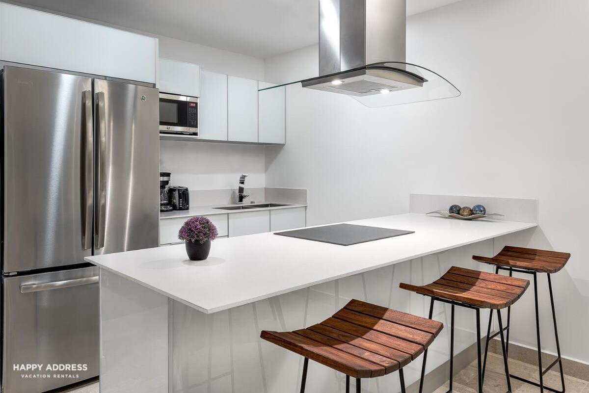 Trendy 1 Bedroom Apartment In Cruz Con Mar Brand New Building Плая дел Кармен Екстериор снимка