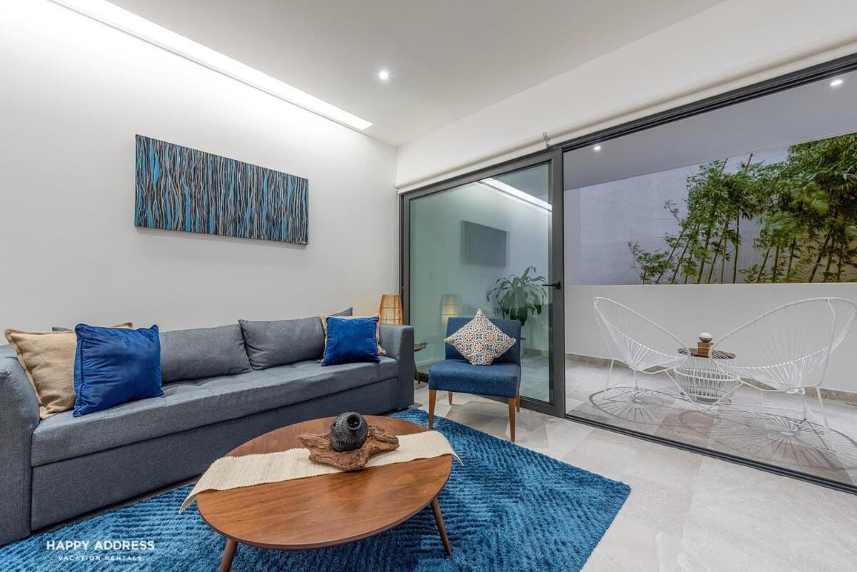 Trendy 1 Bedroom Apartment In Cruz Con Mar Brand New Building Плая дел Кармен Екстериор снимка